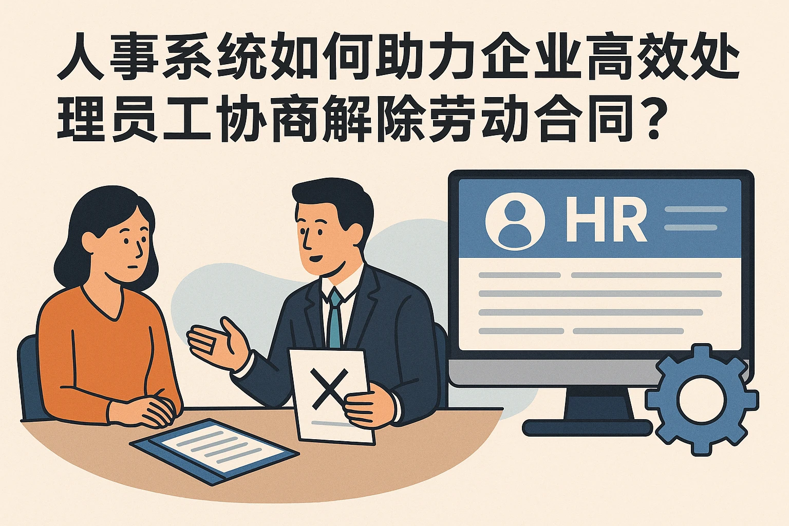 人事系统如何助力企业高效处理员工协商解除劳动合同？