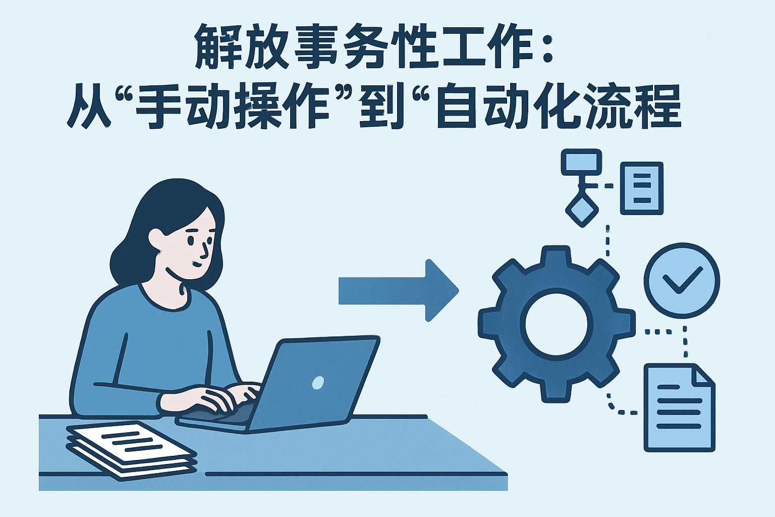 2. 解放事务性工作：从“手动操作”到“自动化流程”