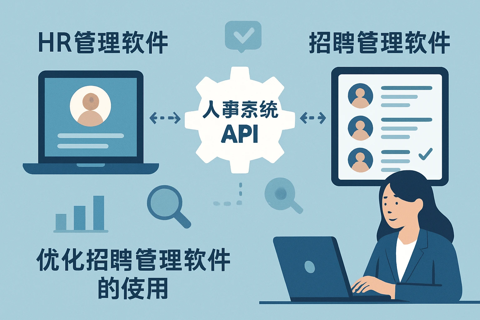 HR管理软件如何通过人事系统API接口优化招聘管理软件的使用