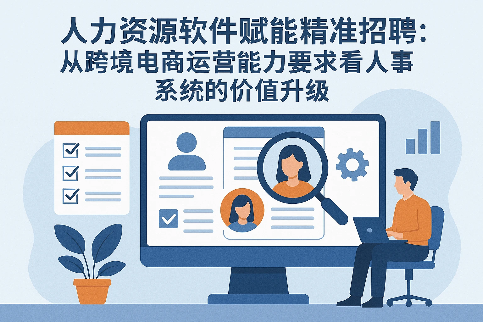 人力资源软件赋能精准招聘:从跨境电商运营能力要求看人事系统的价值升级