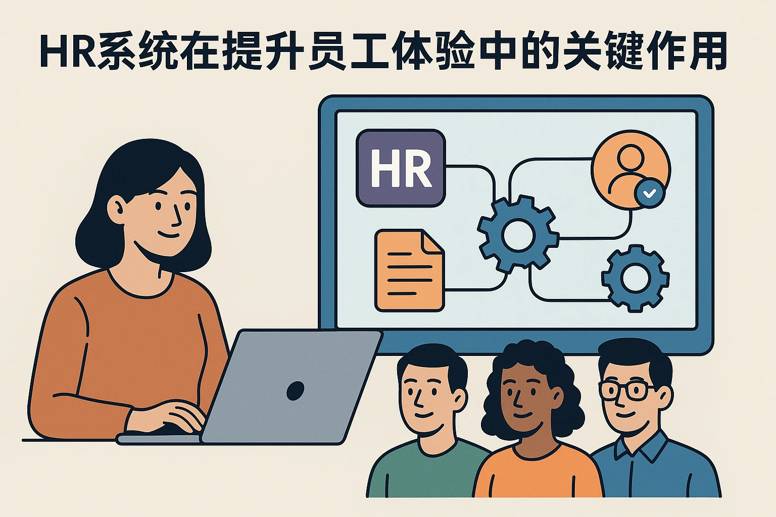 HR系统在提升员工体验中的关键作用