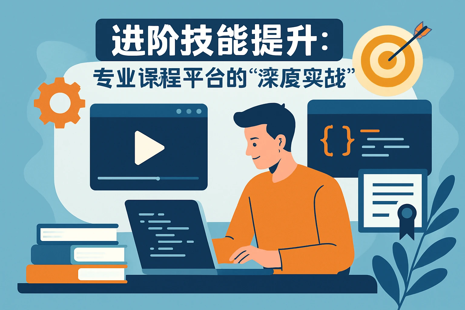 2. 进阶技能提升：专业课程平台的“深度实战”
