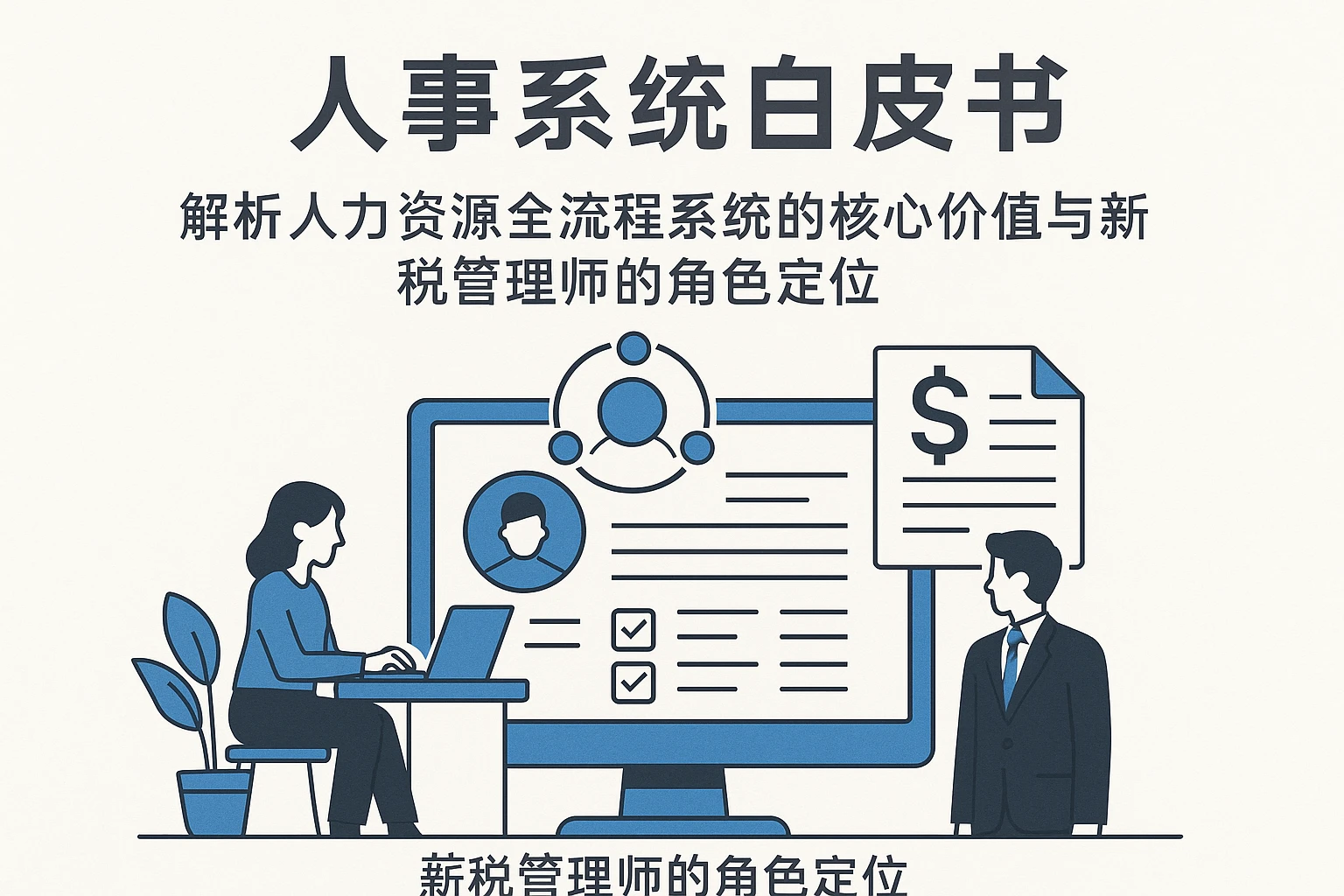人事系统白皮书:解析人力资源全流程系统的核心价值与薪税管理师的角色定位