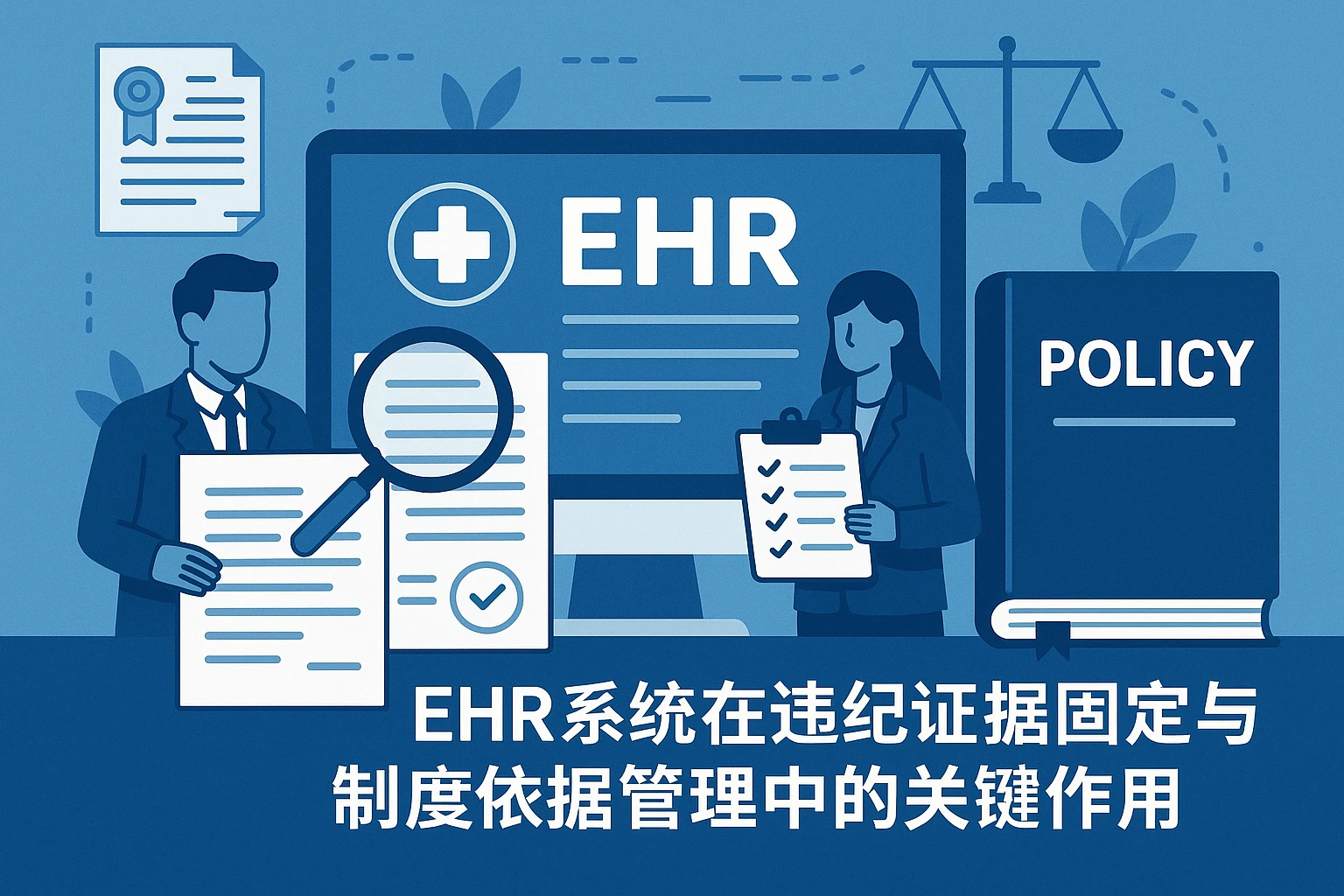 EHR系统在违纪证据固定与制度依据管理中的关键作用