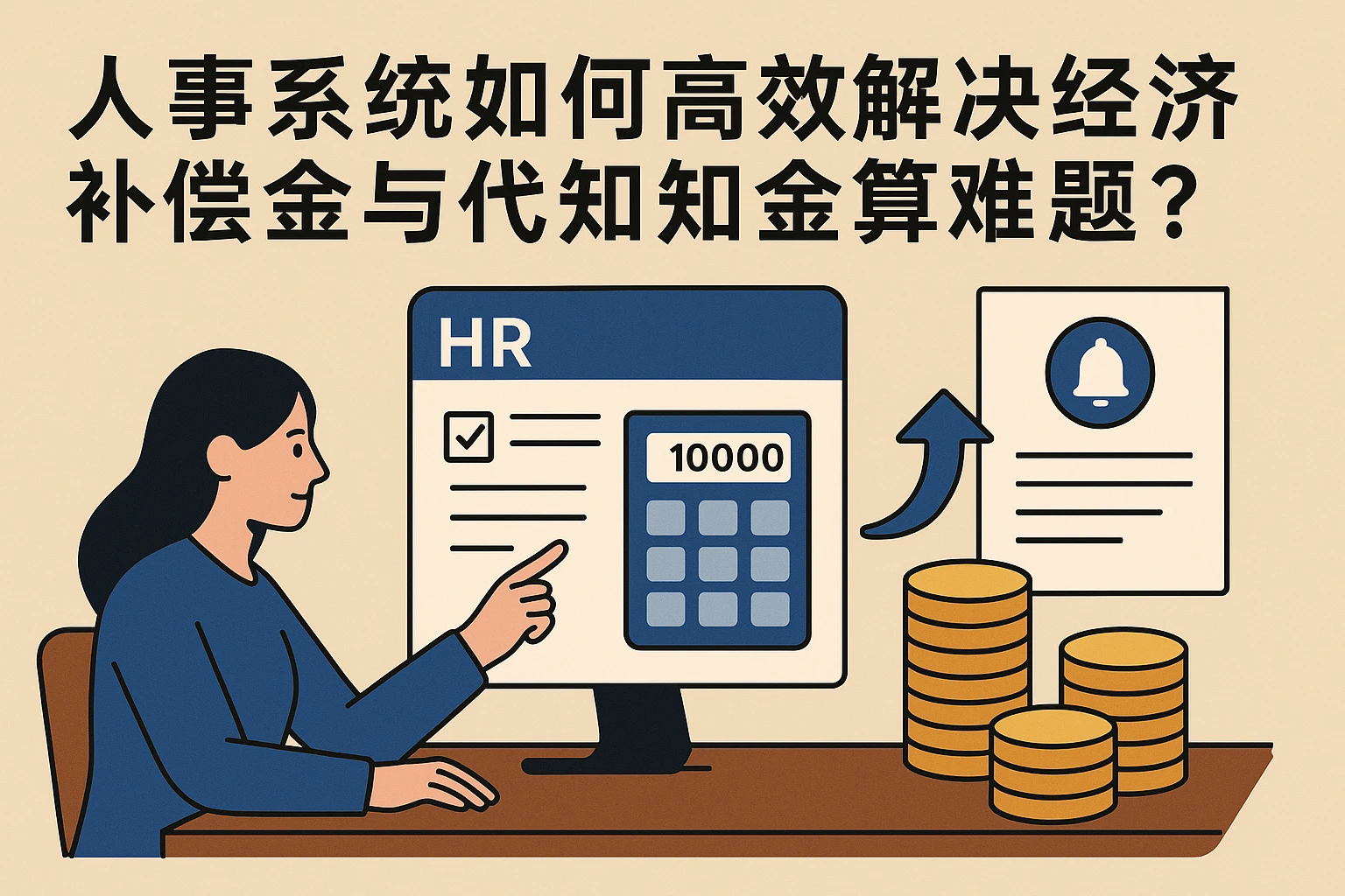 人事系统如何高效解决经济补偿金与代通知金计算难题？