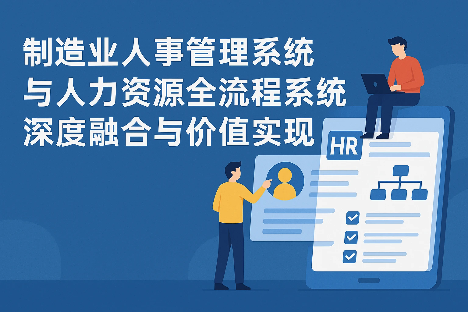 制造业人事管理系统与人力资源全流程系统的深度融合与价值实现