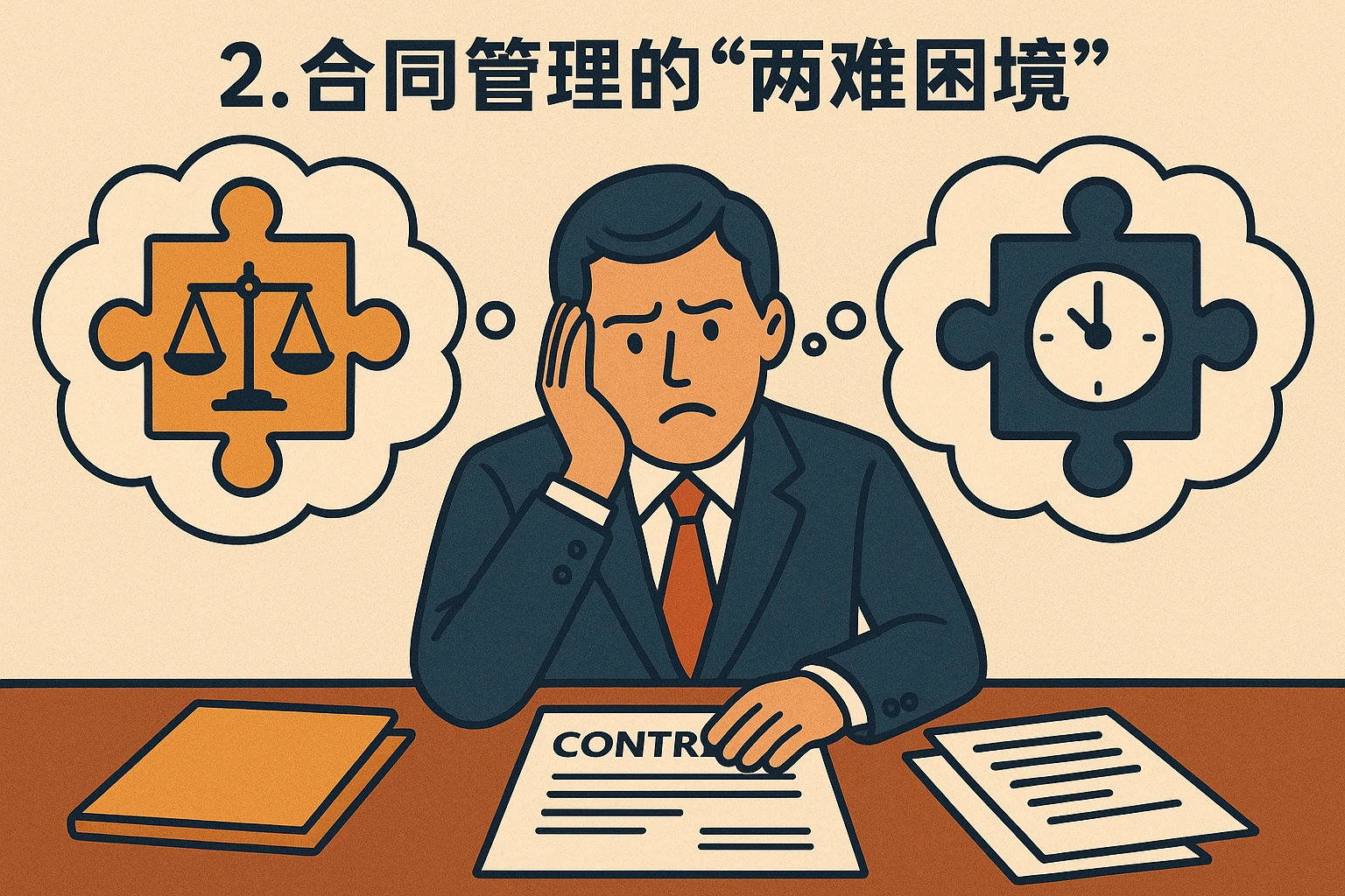 2. 合同管理的“两难困境”