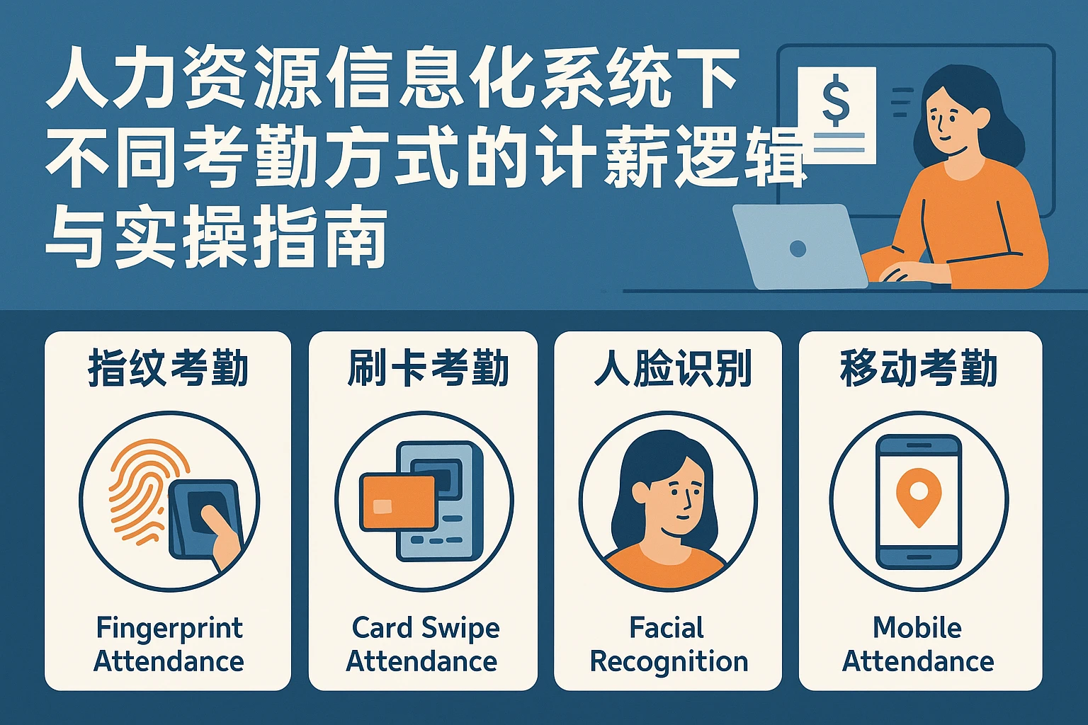 人力资源信息化系统下不同考勤方式的计薪逻辑与实操指南