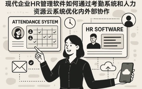 现代企业HR管理软件如何通过考勤系统和人力资源云系统优化内外部协作