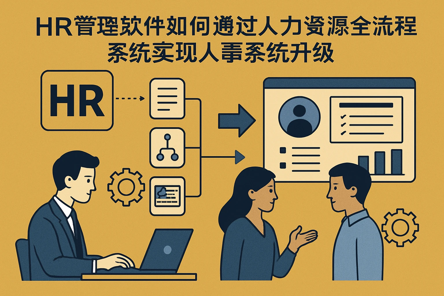 HR管理软件如何通过人力资源全流程系统实现人事系统升级