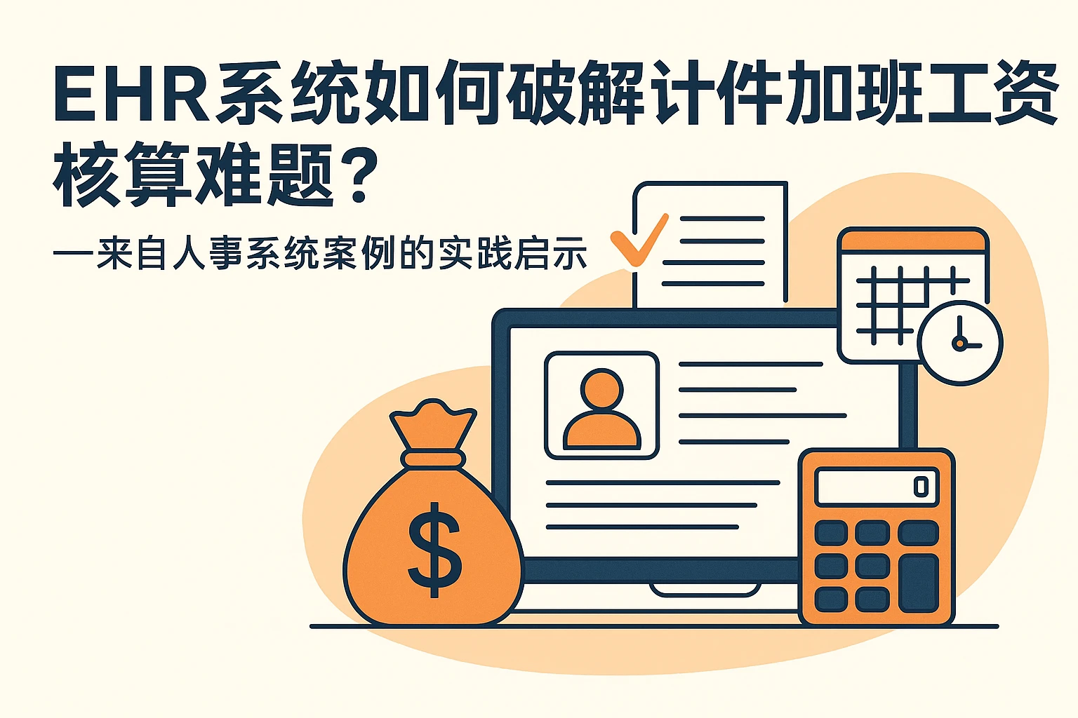 EHR系统如何破解计件加班工资核算难题？——来自人事系统案例的实践启示