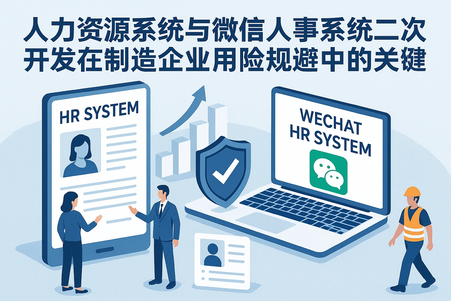 人力资源系统与微信人事系统二次开发在制造企业用工风险规避中的关键作用