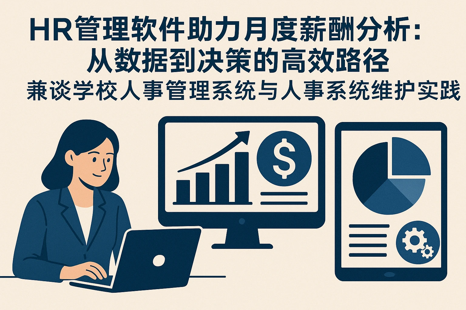 HR管理软件助力月度薪酬分析:从数据到决策的高效路径——兼谈学校人事管理系统与人事系统维护实践