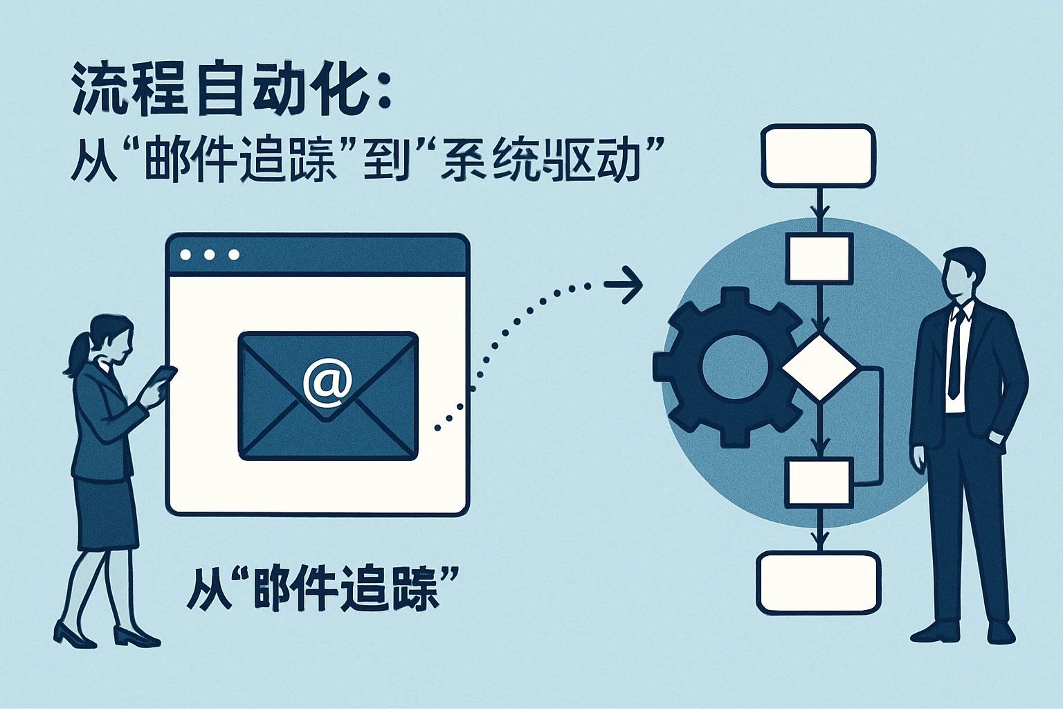 1. 流程自动化：从“邮件追踪”到“系统驱动”