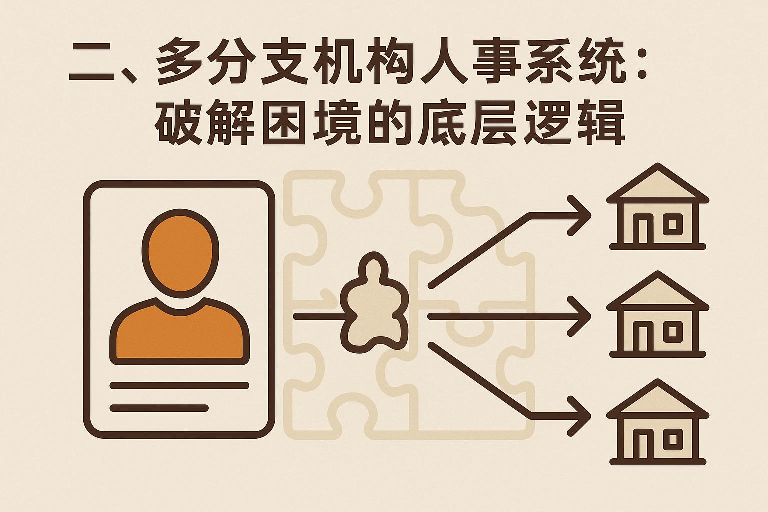 二、多分支机构人事系统：破解困境的底层逻辑
