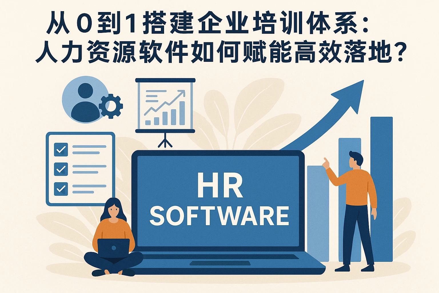 从0到1搭建企业培训体系：人力资源软件如何赋能高效落地？