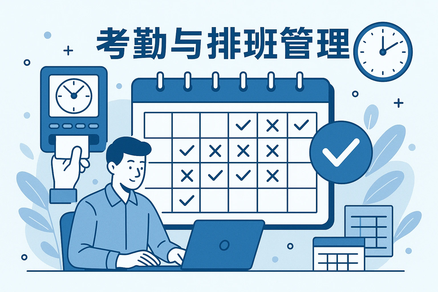 考勤与排班管理