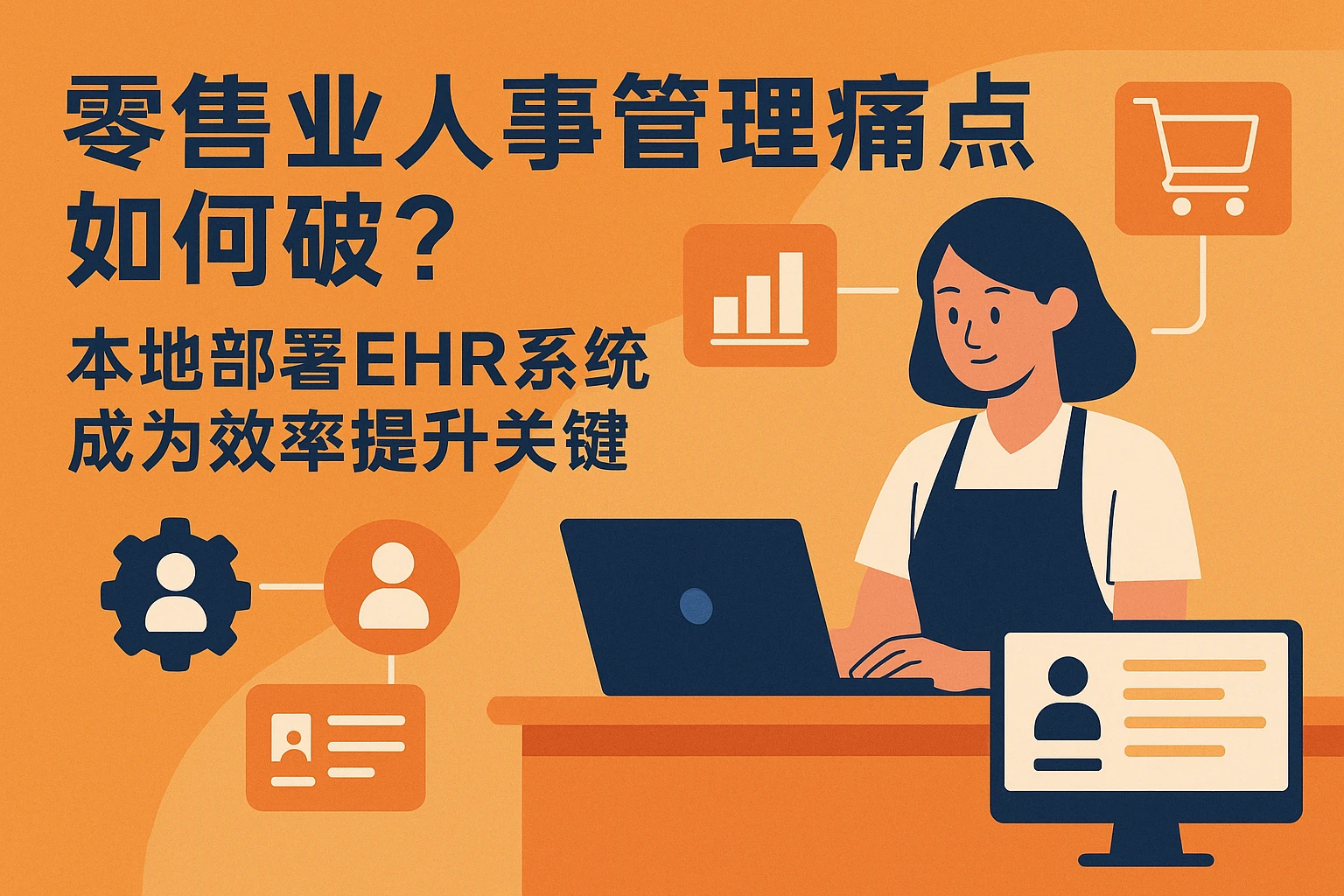 零售业人事管理痛点如何破?本地部署EHR系统成为效率提升关键