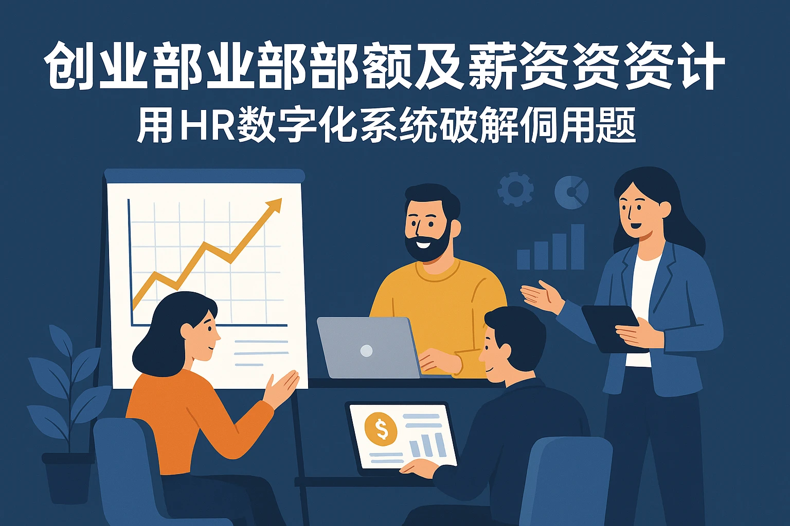 创业公司独立业务部门绩效与薪资设计:用HR数字化系统破解协同难题