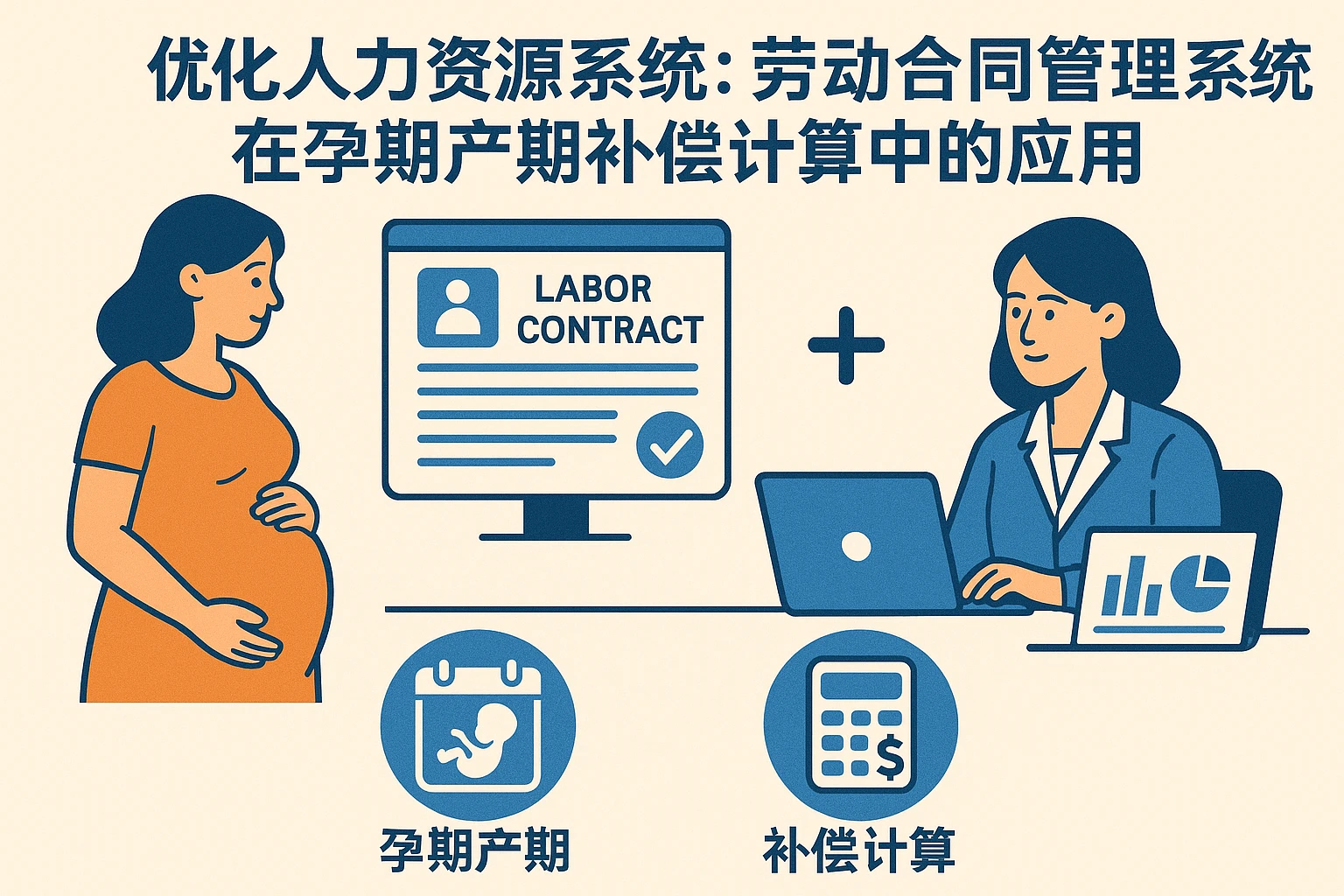 优化人力资源系统：劳动合同管理系统在孕期产期补偿计算中的应用