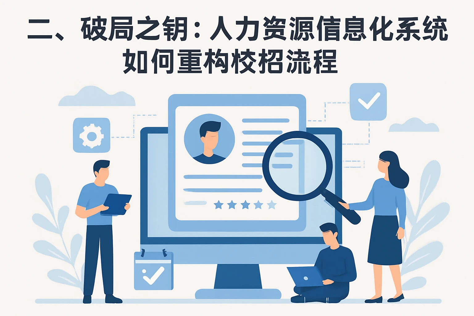 二、破局之钥：人力资源信息化系统如何重构校招流程