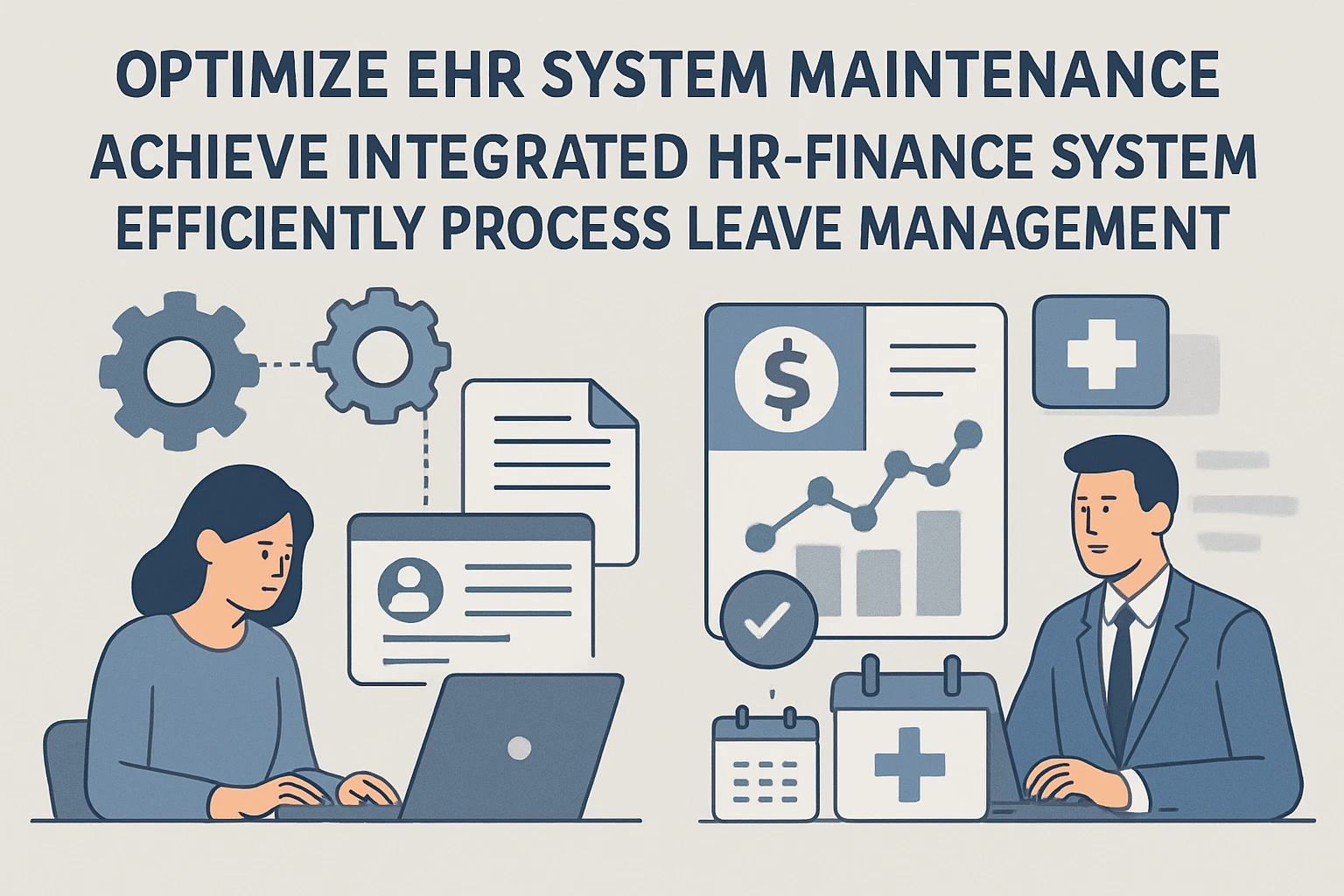 优化EHR系统维护，实现人事财务一体化系统高效处理病假管理