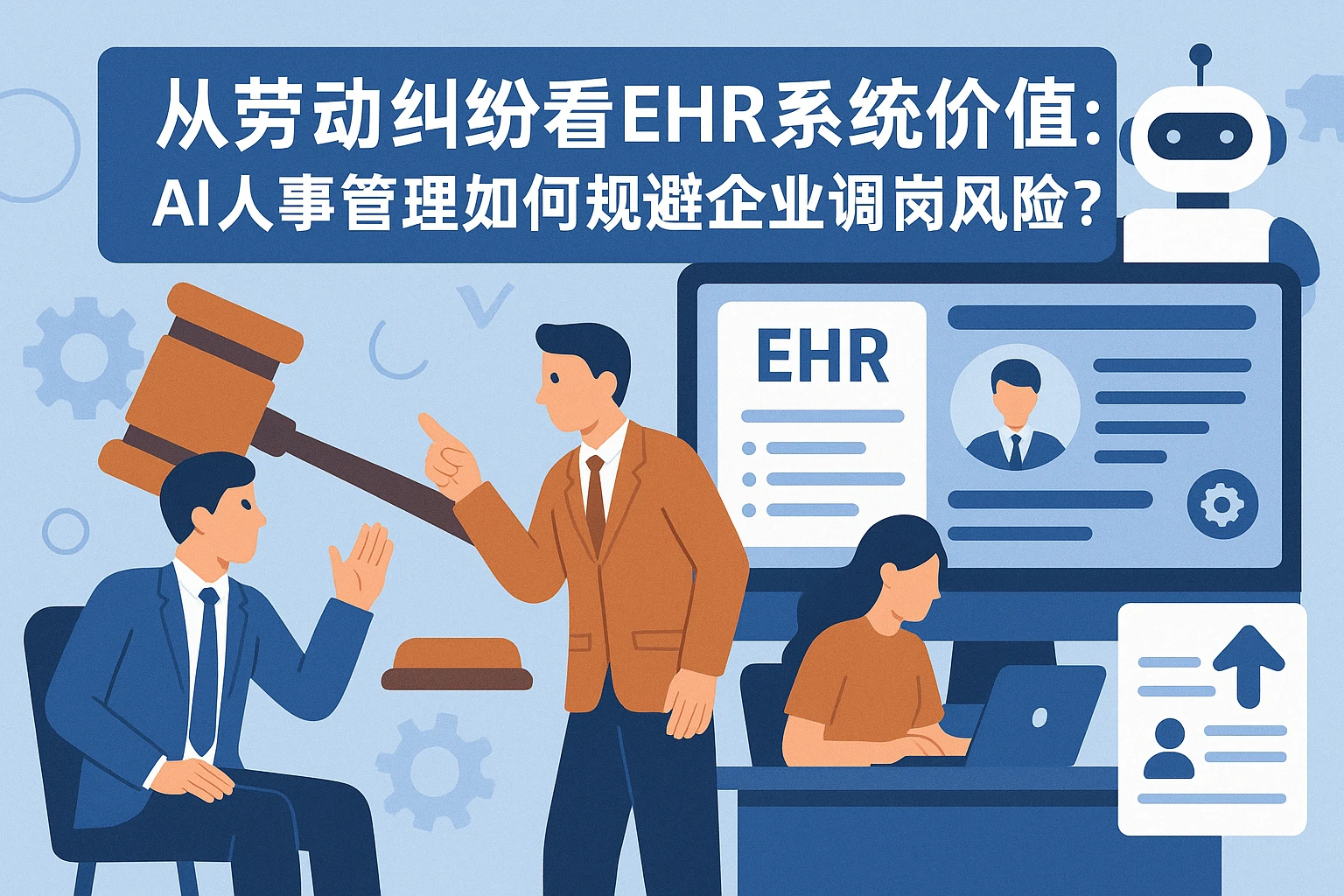 从劳动纠纷看EHR系统价值:AI人事管理如何规避企业调岗风险?