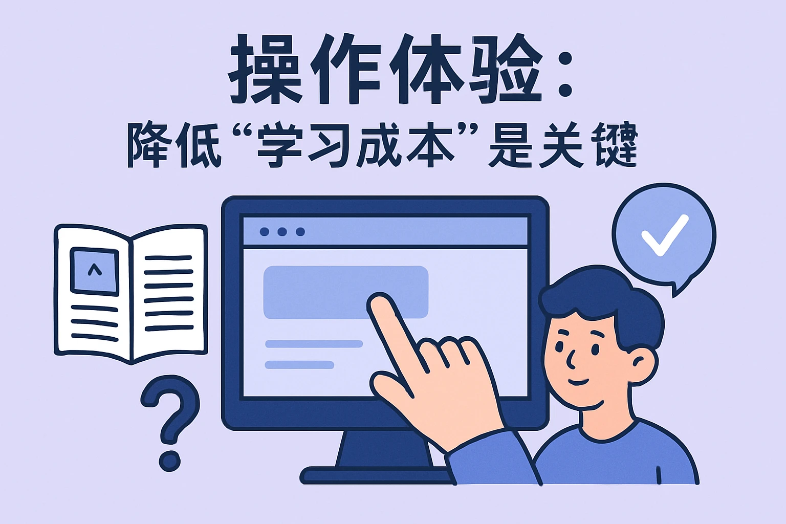 2. 操作体验:降低“学习成本”是关键