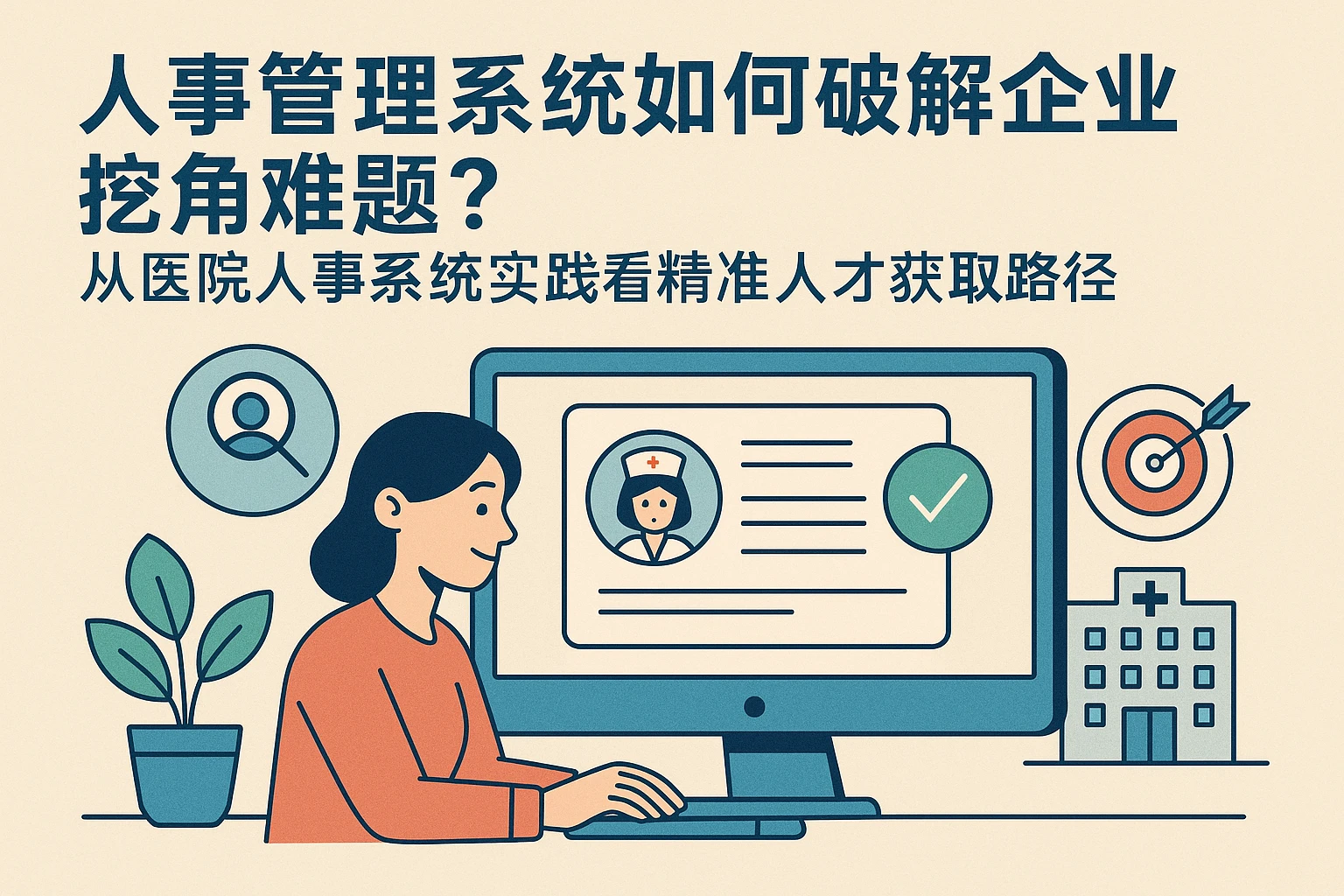 人事管理系统如何破解企业挖角难题？从医院人事系统实践看精准人才获取路径