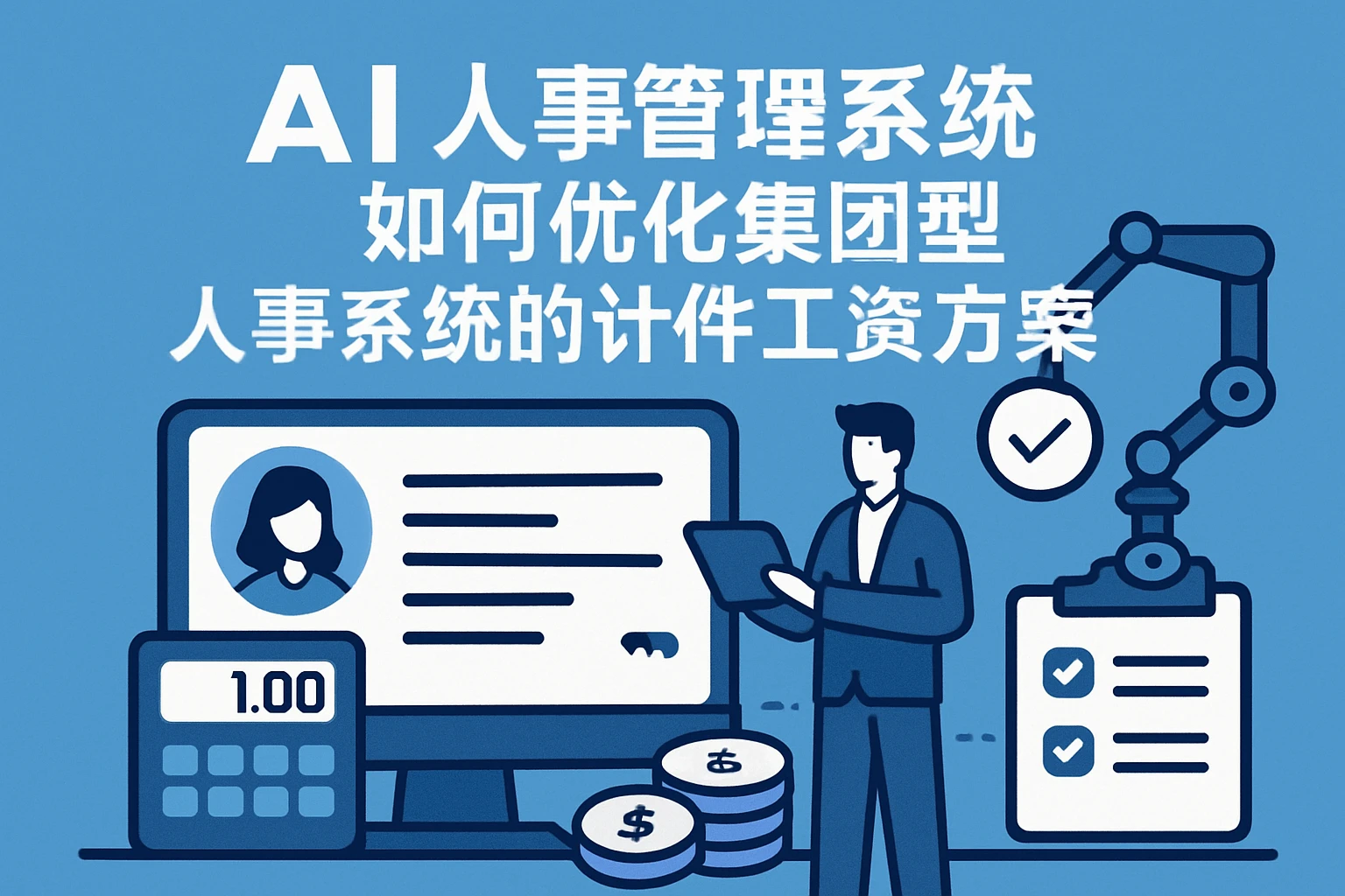 AI人事管理系统如何优化集团型人事系统的计件工资方案