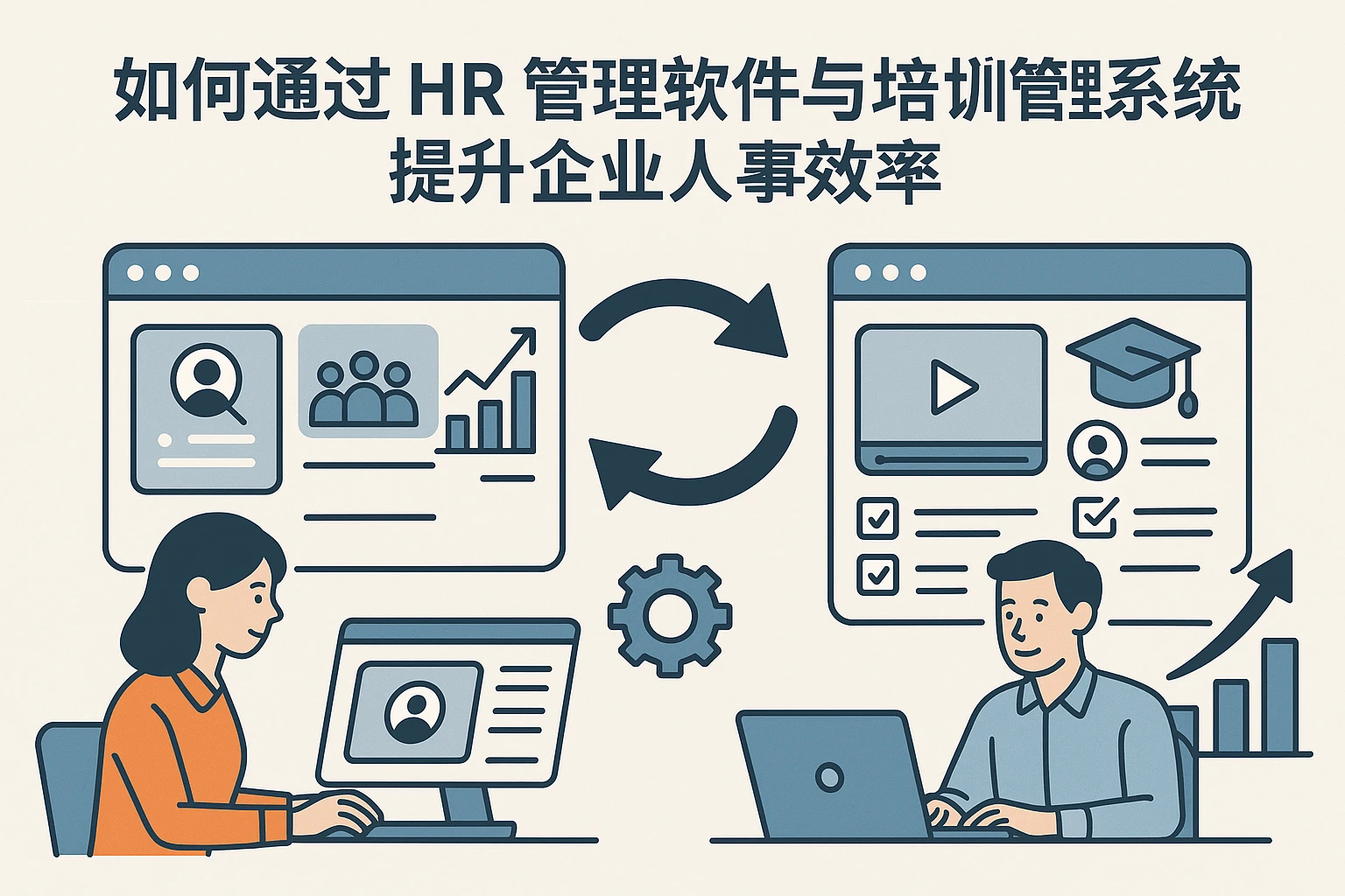 如何通过HR管理软件与培训管理系统提升企业人事效率