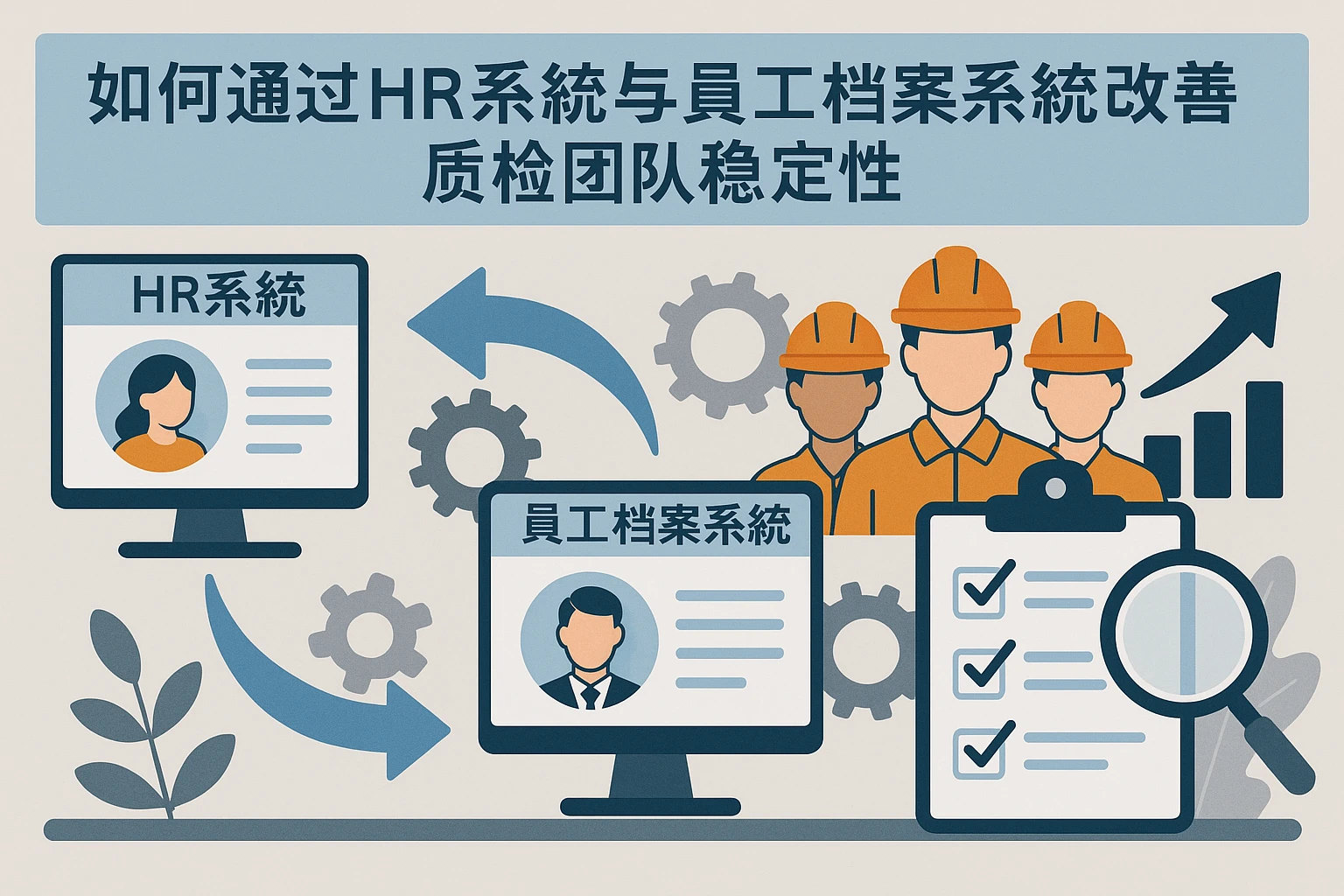 如何通过HR系统与员工档案系统改善质检团队稳定性