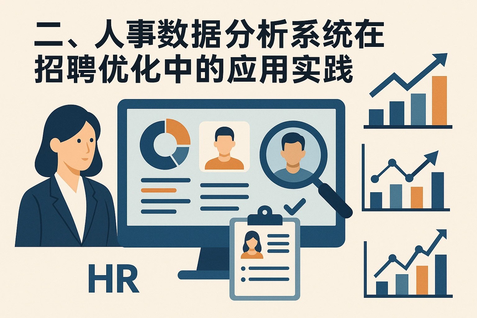 二、人事数据分析系统在招聘优化中的应用实践