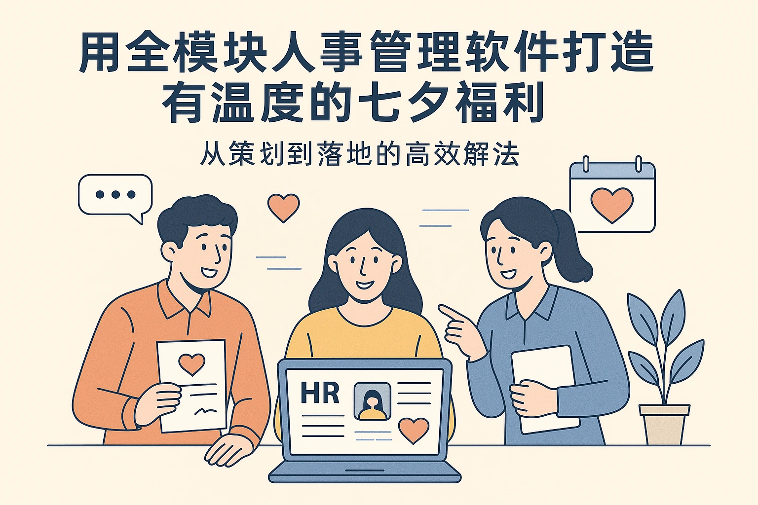 用全模块人事管理软件打造有温度的七夕福利：从策划到落地的高效解法