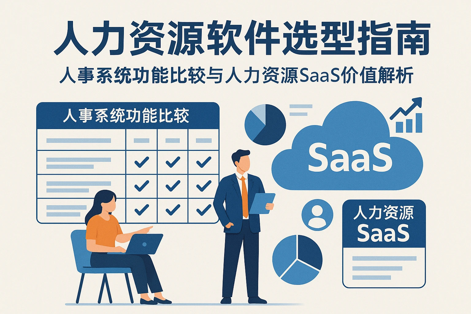 人力资源软件选型指南：人事系统功能比较与人力资源SaaS价值解析