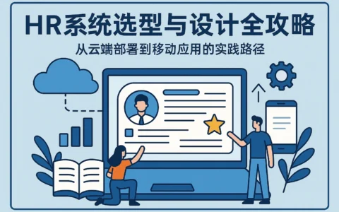 HR系统选型与设计全攻略：从云端部署到移动应用的实践路径