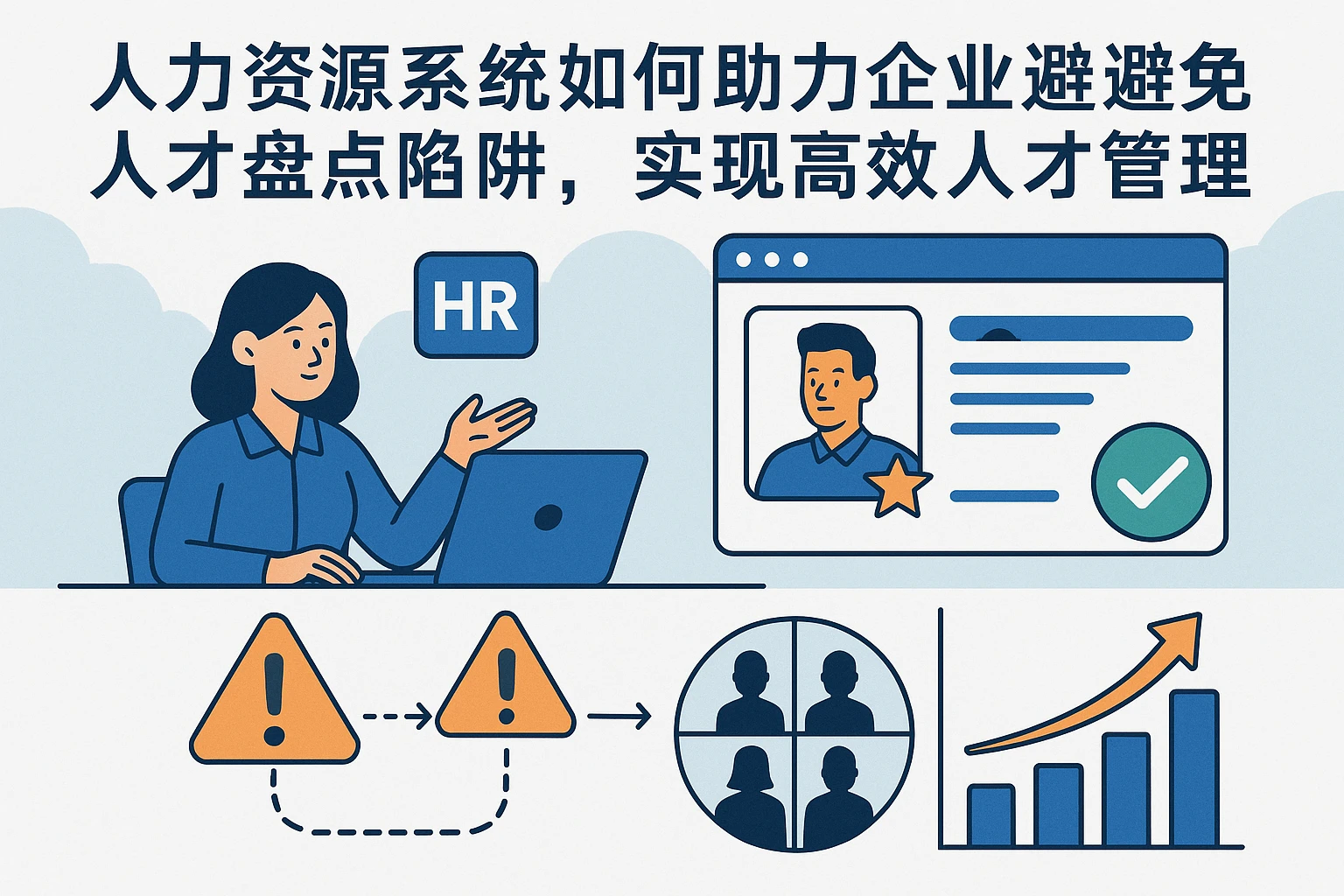 人力资源系统如何助力企业避免人才盘点陷阱,实现高效人才管理