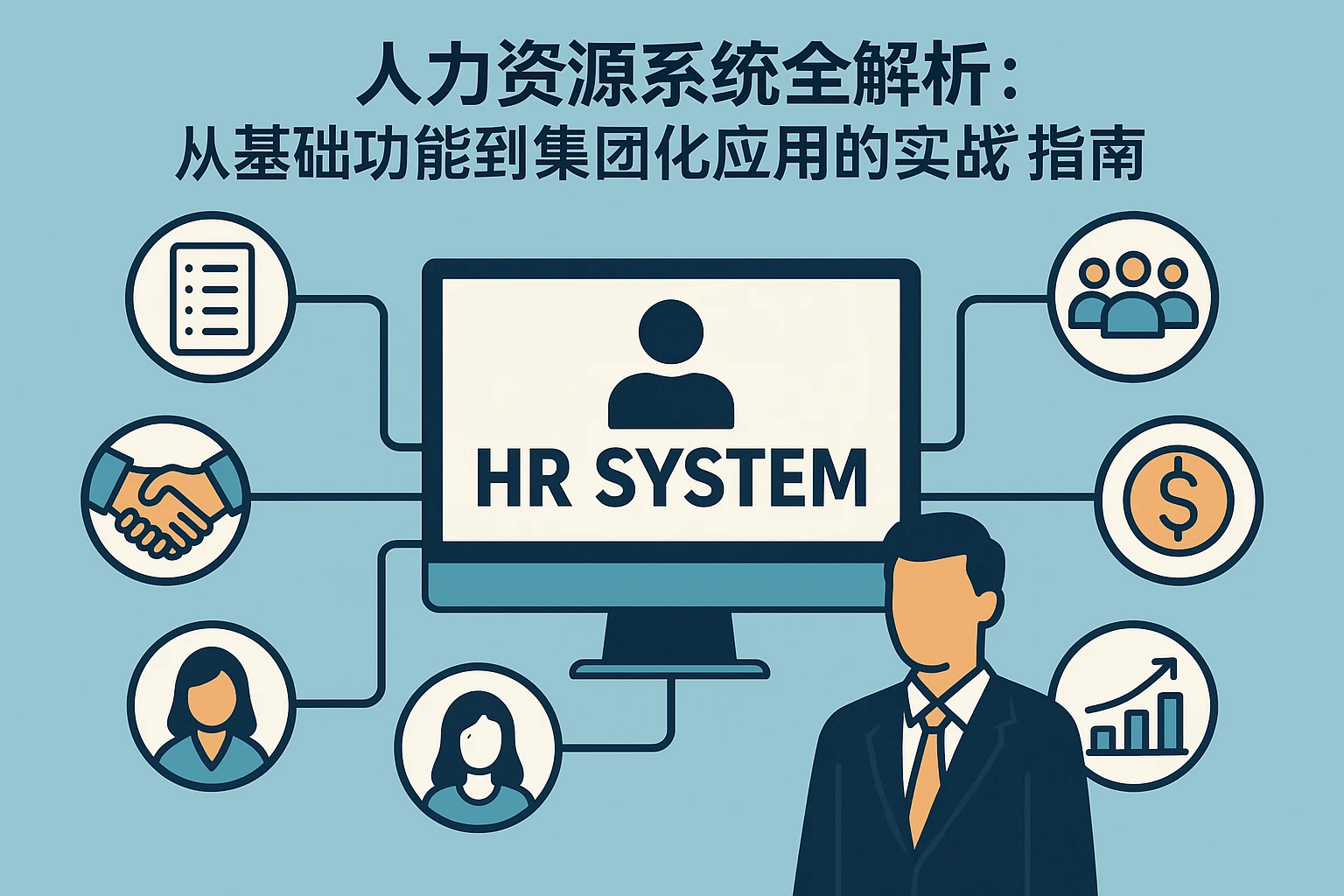 人力资源系统全解析:从基础功能到集团化应用的实战指南