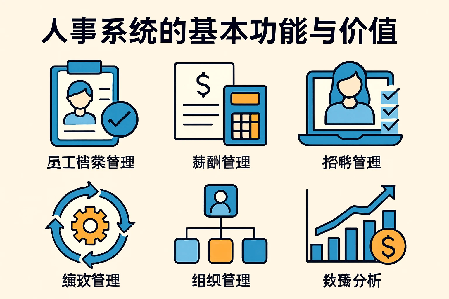 人事系统的基本功能与价值