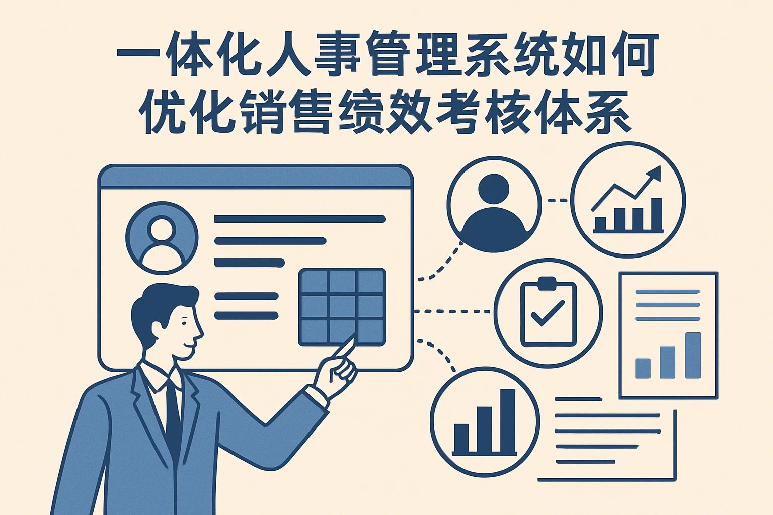一体化人事管理系统如何优化销售绩效考核体系