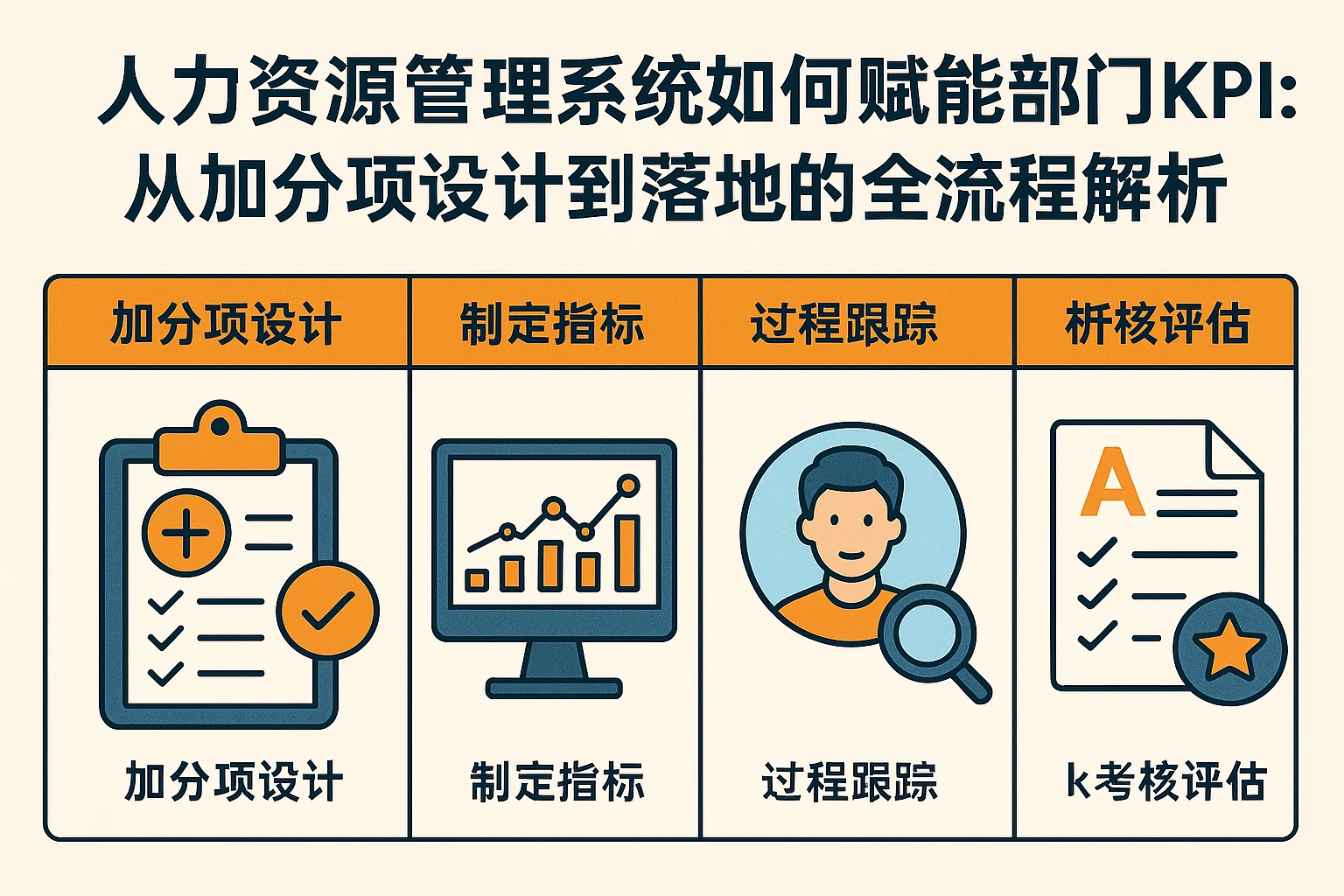 人力资源管理系统如何赋能部门KPI：从加分项设计到落地的全流程解析