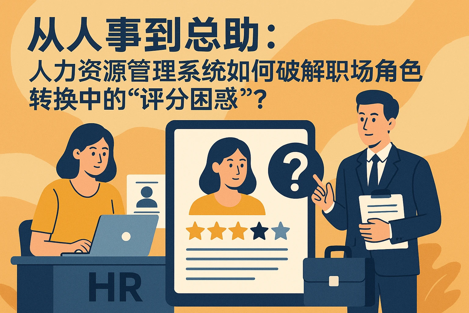 从人事到总助:人力资源管理系统如何破解职场角色转换中的“评分困惑”?