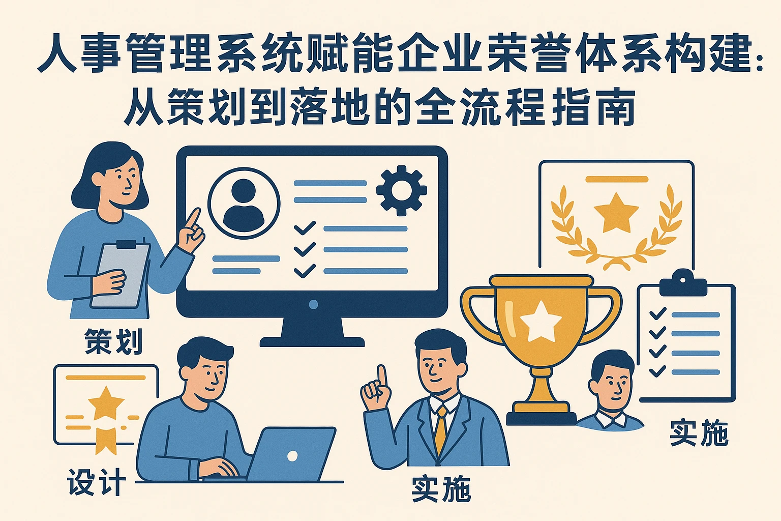 人事管理系统赋能企业荣誉体系构建：从策划到落地的全流程指南