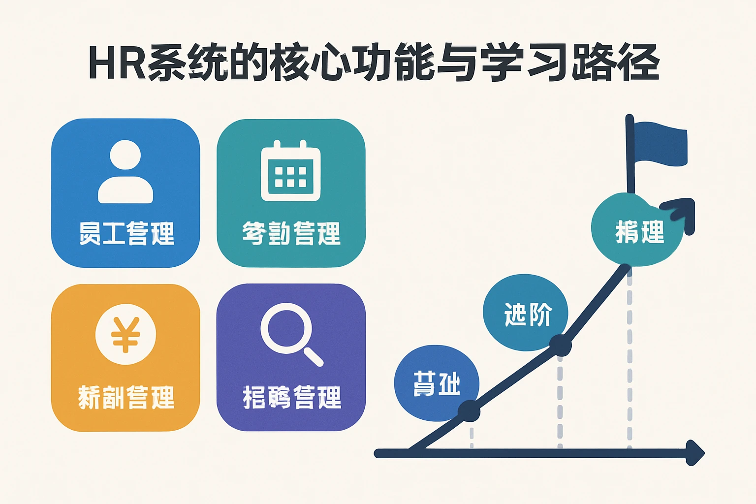 HR系统的核心功能与学习路径