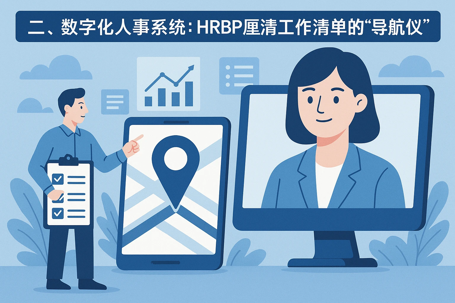 二、数字化人事系统：HRBP厘清工作清单的“导航仪”