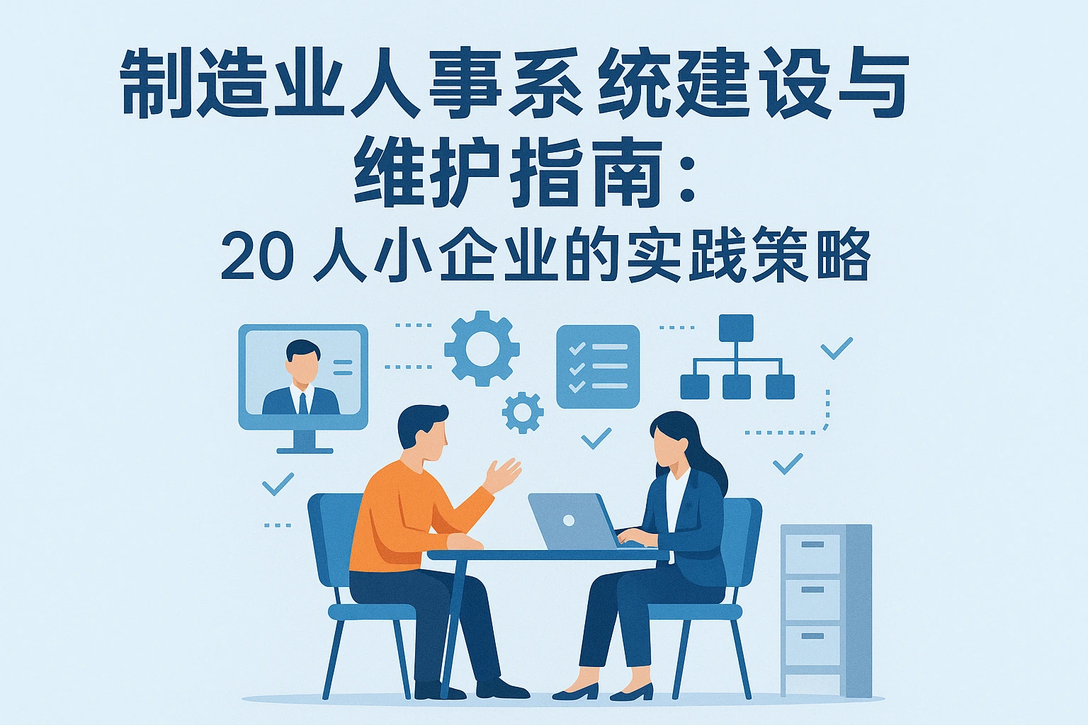 制造业人事系统建设与维护指南:20人小企业的实践策略