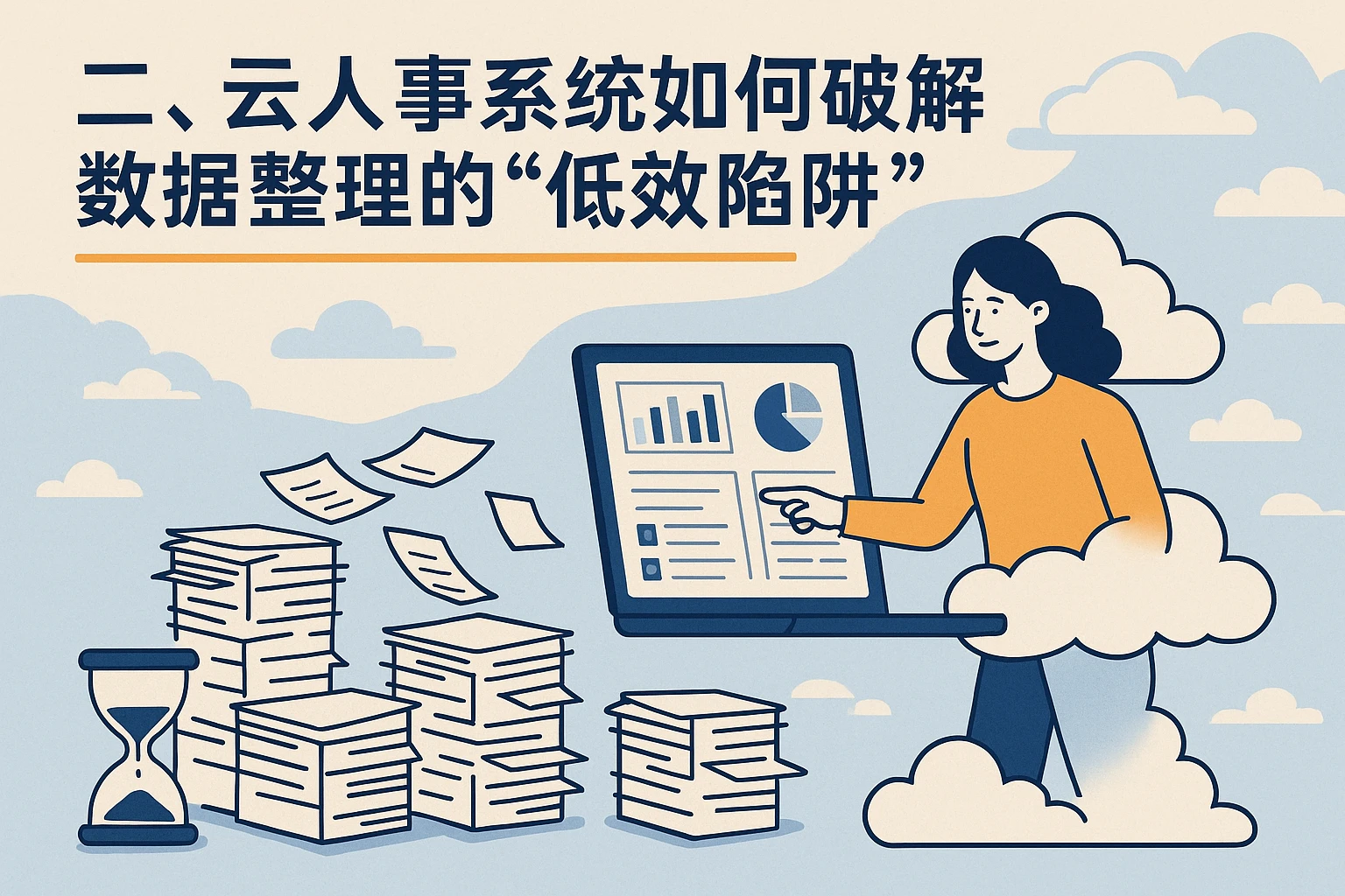 二、云人事系统如何破解数据整理的“低效陷阱”