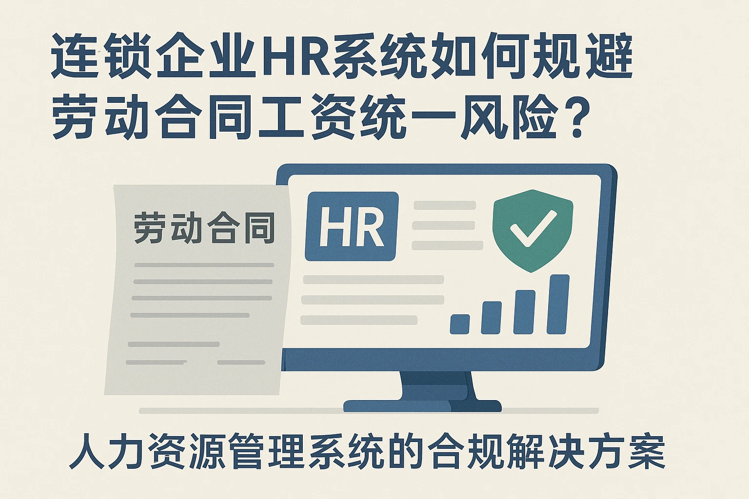 连锁企业HR系统如何规避劳动合同工资统一风险?人力资源管理系统的合规解决方案