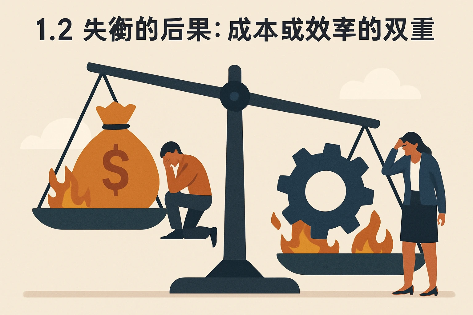 1.2 失衡的后果:成本或效率的双重损耗