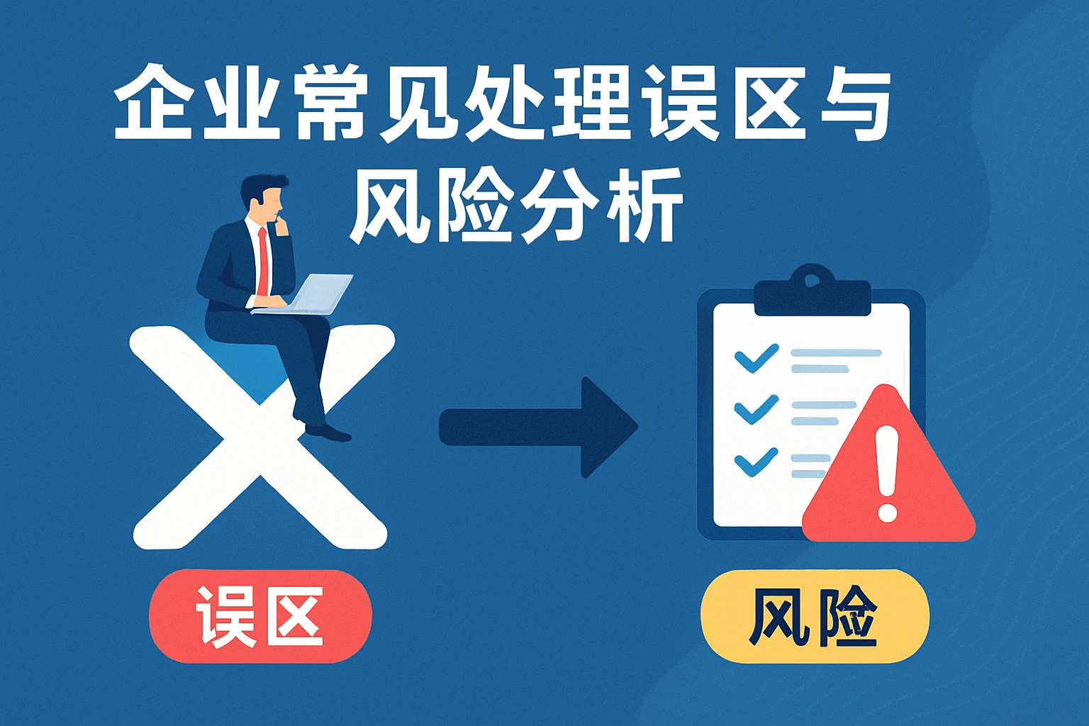 企业常见处理误区与风险分析